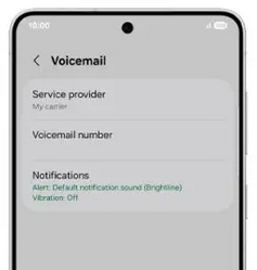 change voicemail settings