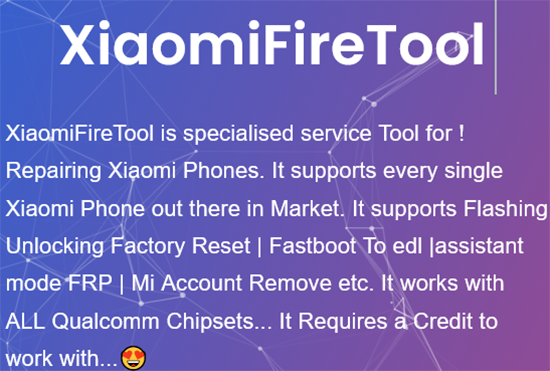 xiaomi phone repair software like xiaomi fire tool