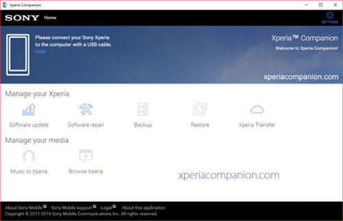 recover deleted photos on sony xperia with xperia companion