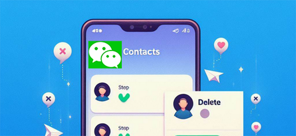 delete wechat contacts on android