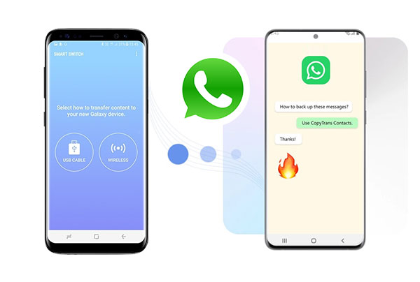 does smart switch transfer whatsapp