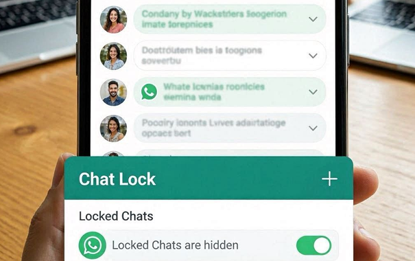 fix chat lock not showing in whatsapp