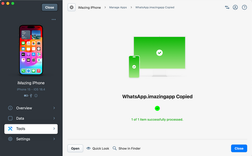 wazzapmigrator replacement like imazing whatsapp transfer