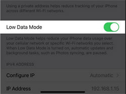 disable data saver mode