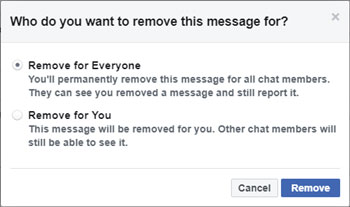 how to recover facebook messages from the recipient