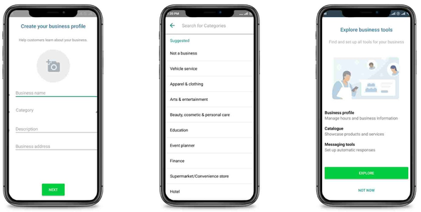 how to transfer whatsapp business to a new phone directly