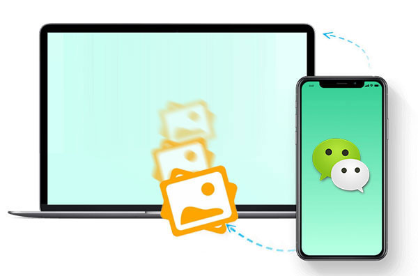 how to transfer wechat photos from iphone to pc