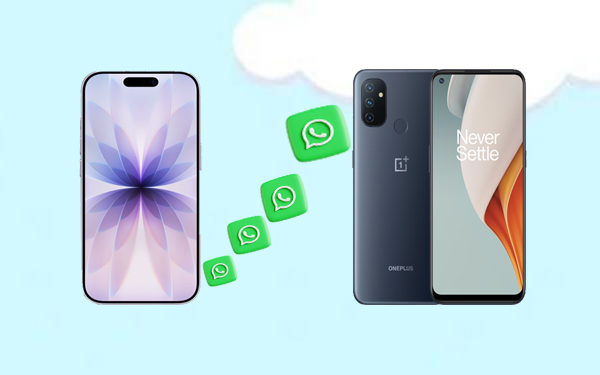 how to transfer whatsapp from iphone to oneplus