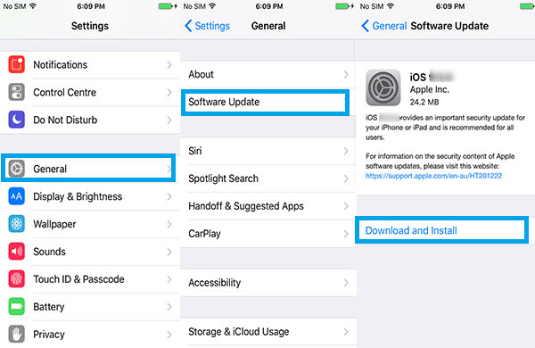 update ios to restore itunes or icloud backup