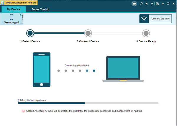 transfer android data to pc