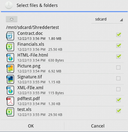 shreddit data eraser for android alternative like andro shredder