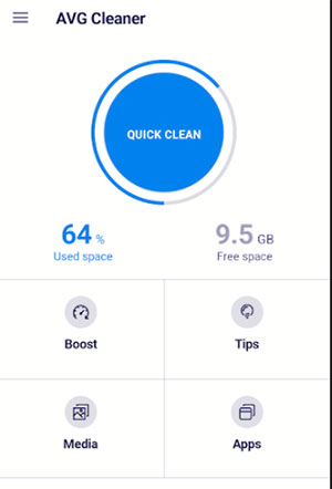 best free android cleaner app without ads like avg cleaner