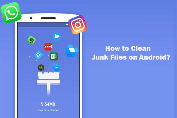 clean junk files on android