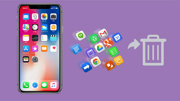 how to delete apps on iphone permanently
