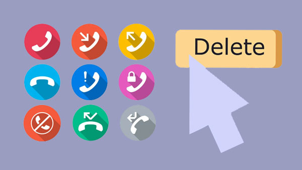 delete call history android
