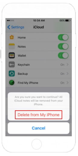 how to remove all contacts on iphone at once via icloud settings