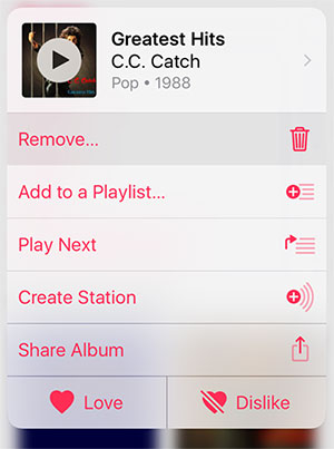 delete songs from iphone but keep them on itunes using music app