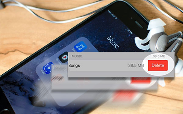 delete music from iphone but not itunes