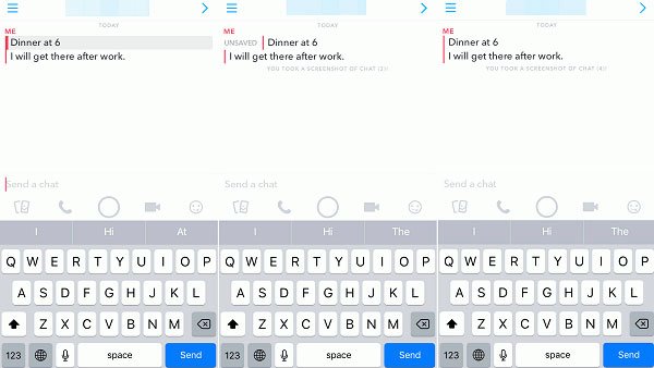 how to delete saved snapchat messages