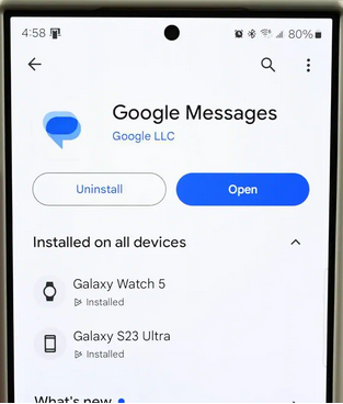 delete text messages on infinix via google messages