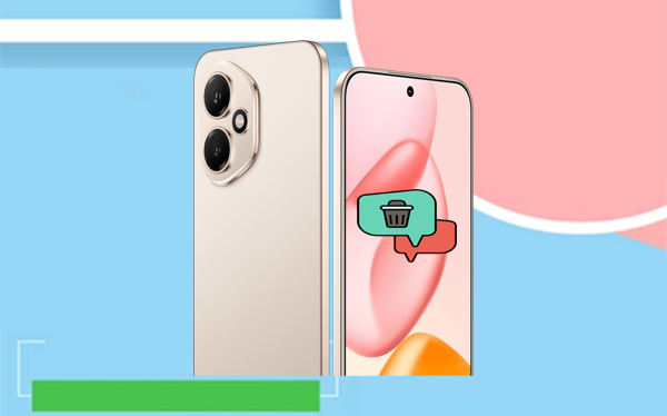 delete text messages on honor