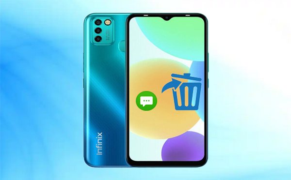 delete text messages on infinix