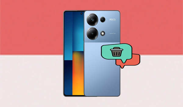 delete text messages on poco