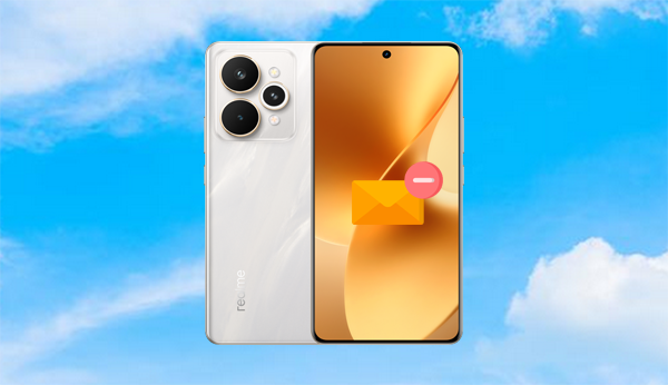 how to delete text messages on realme