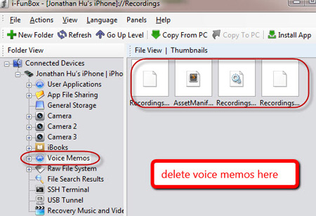 iphone voice memos eraser