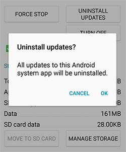 how to disable preinstalled apps on android