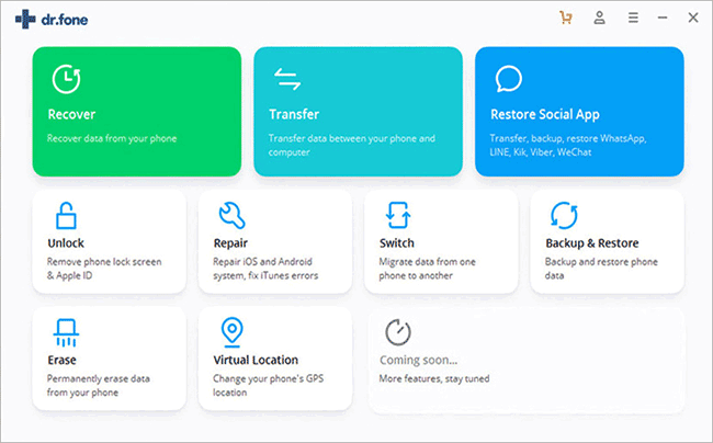 dr fone for ios