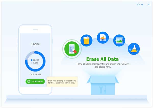 erase iphone data