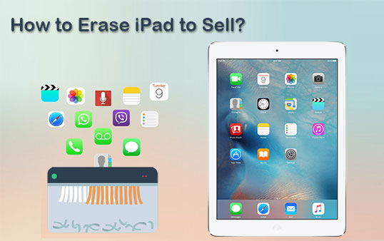 how to erase ipad to sell