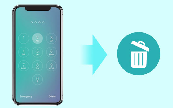 erase iphone without passcode