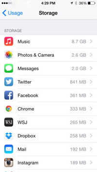 free up your iphone storage