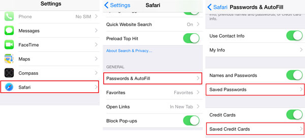 how to clear autofill on iphone