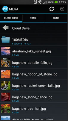 android storage manager like mega storage manager