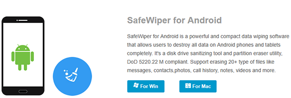 safewiper for android alternative