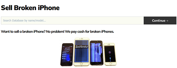 how to sell your iphone on sellbroke dot com