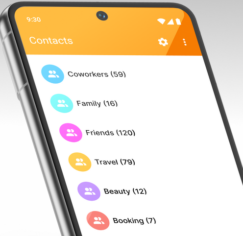 delete contacts from tecno with simple contacts