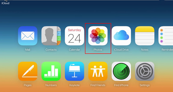 how to delete all photos from iphone at once from icloud web