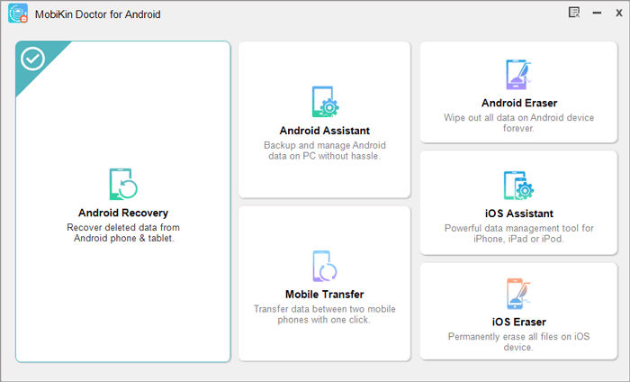 choose android recovery