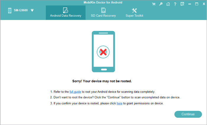 check root status on android