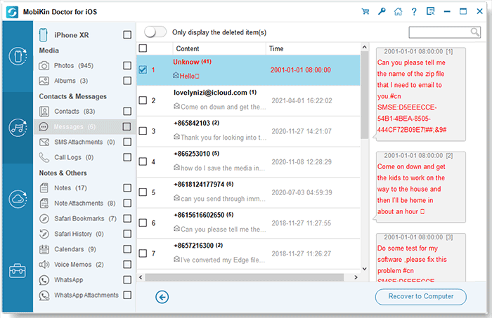 recover pictures from text messages on iphone with doctor for ios