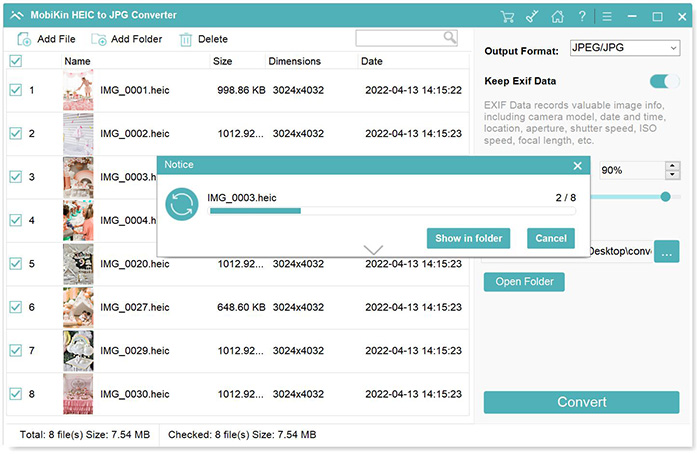 convert heic files with the best heic viewer