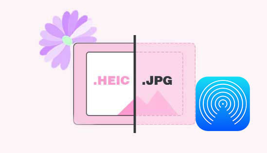 airdrop heic to jpg