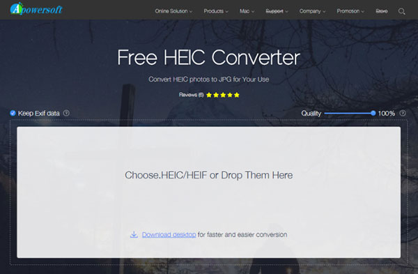 heic image viewer support converter