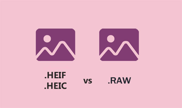 heif vs raw