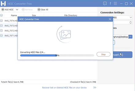 how to use fonepaw heic conveter