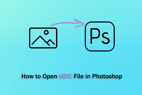 open heic file in photoshop